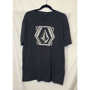 VOLCOM Stone Short Sleeve T-Shirt Men's Size Large Casual Gray
